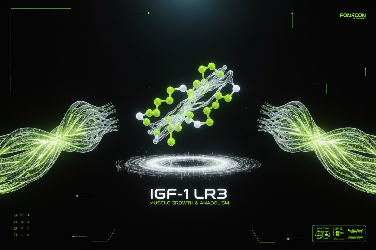 IGF-1 LR3 — The Extended-Action Anabolic Peptide in Muscle Research